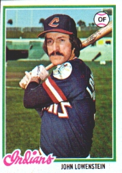 1978 Topps Baseball Cards      087      John Lowenstein